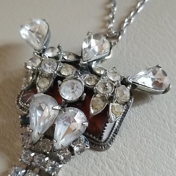 Repurposed Vintage Jewelry Assemblage Necklace - Picture 16 of 16